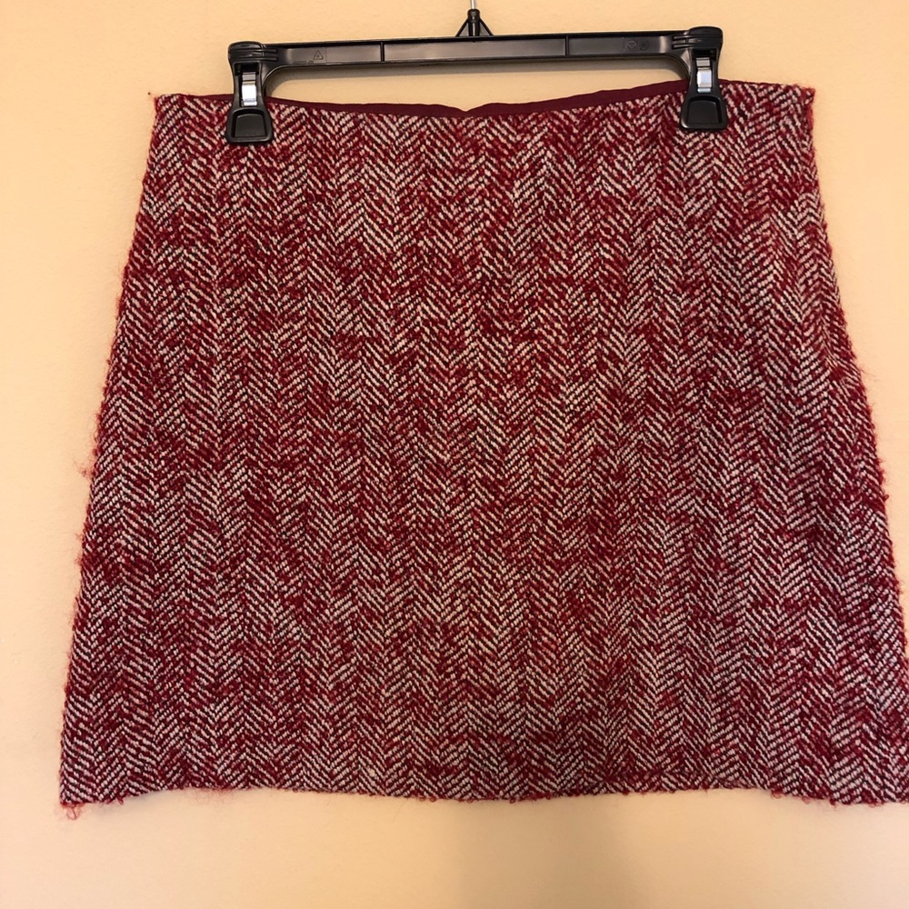 J Crew textured skirt